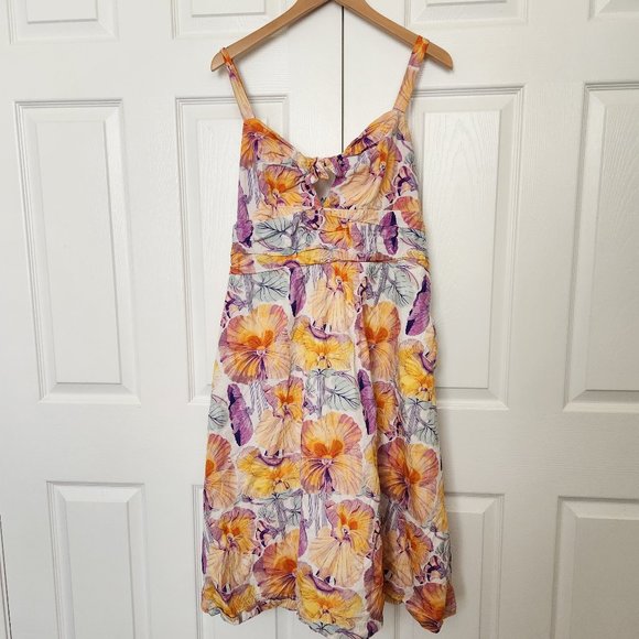 Cecilia Petterson Tie-Front Midi Dress - Picture 1 of 3